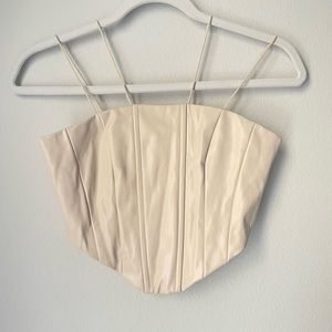 Pleather Corset Size S
